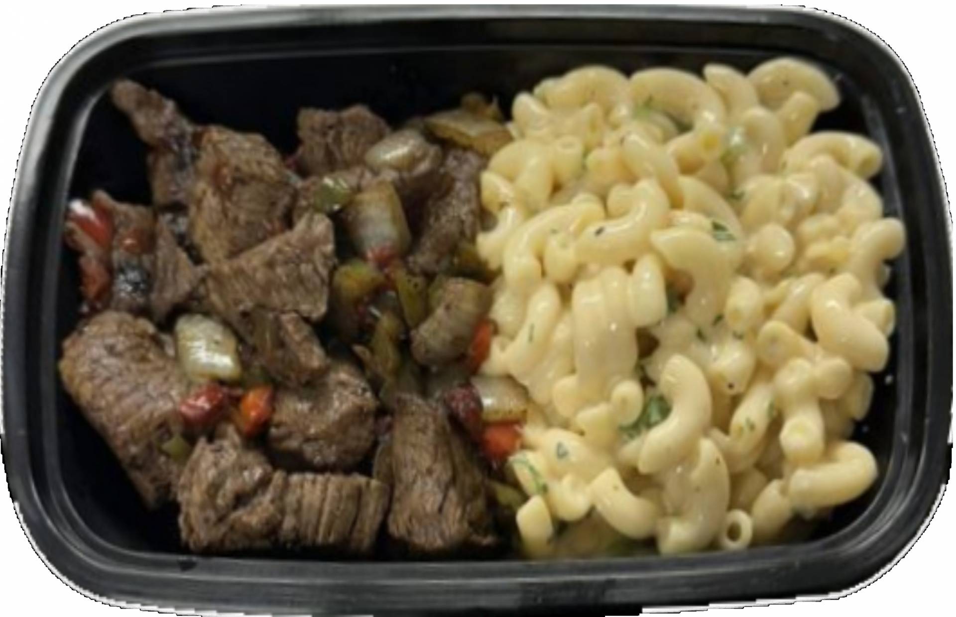 Beef Tips & Mac