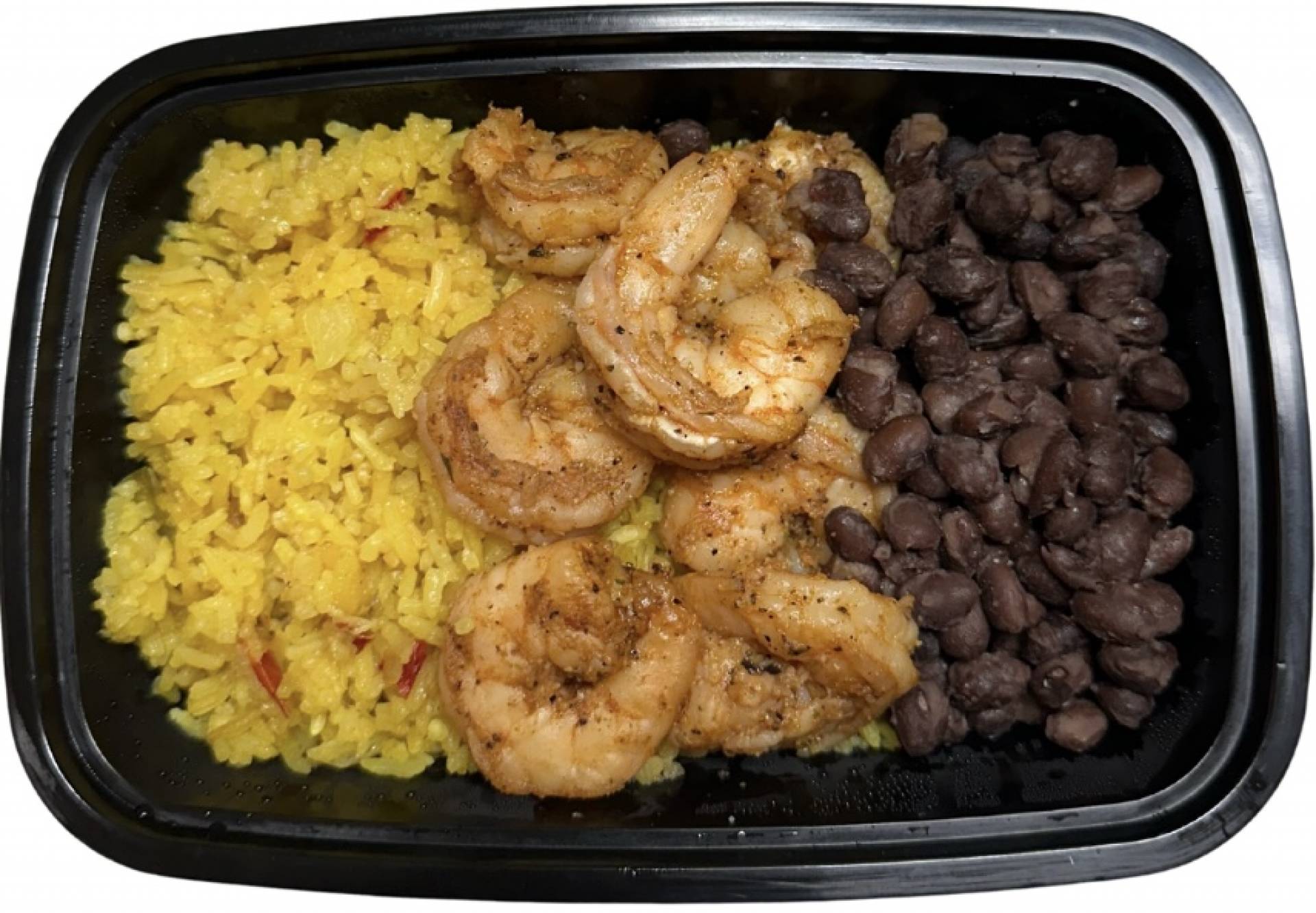 Shrimp Yellow Rice & Black Beans