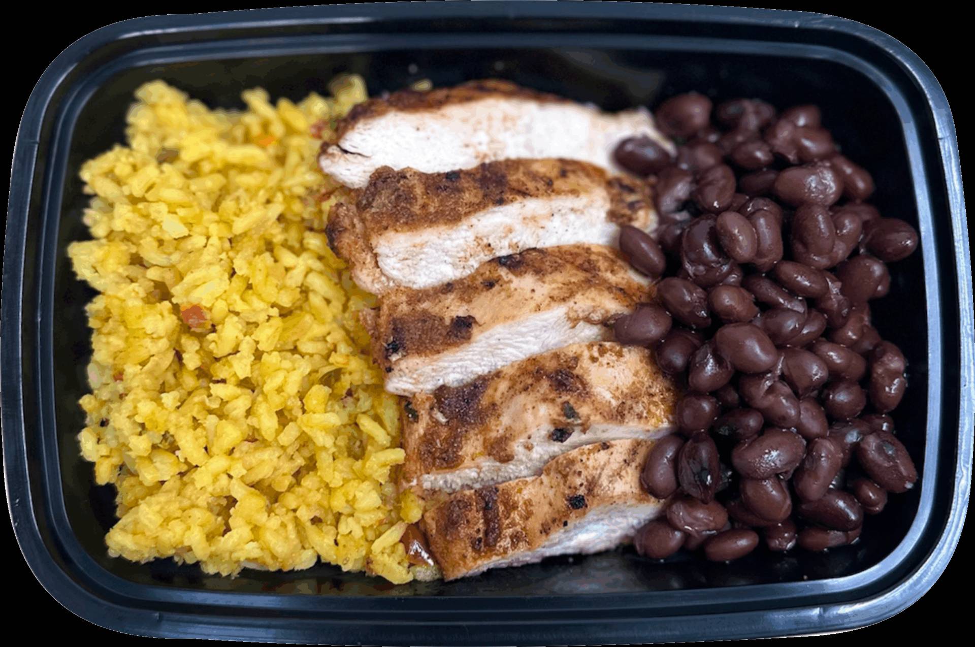 Grilled Chicken w/ Yellow Rice & Black Beans