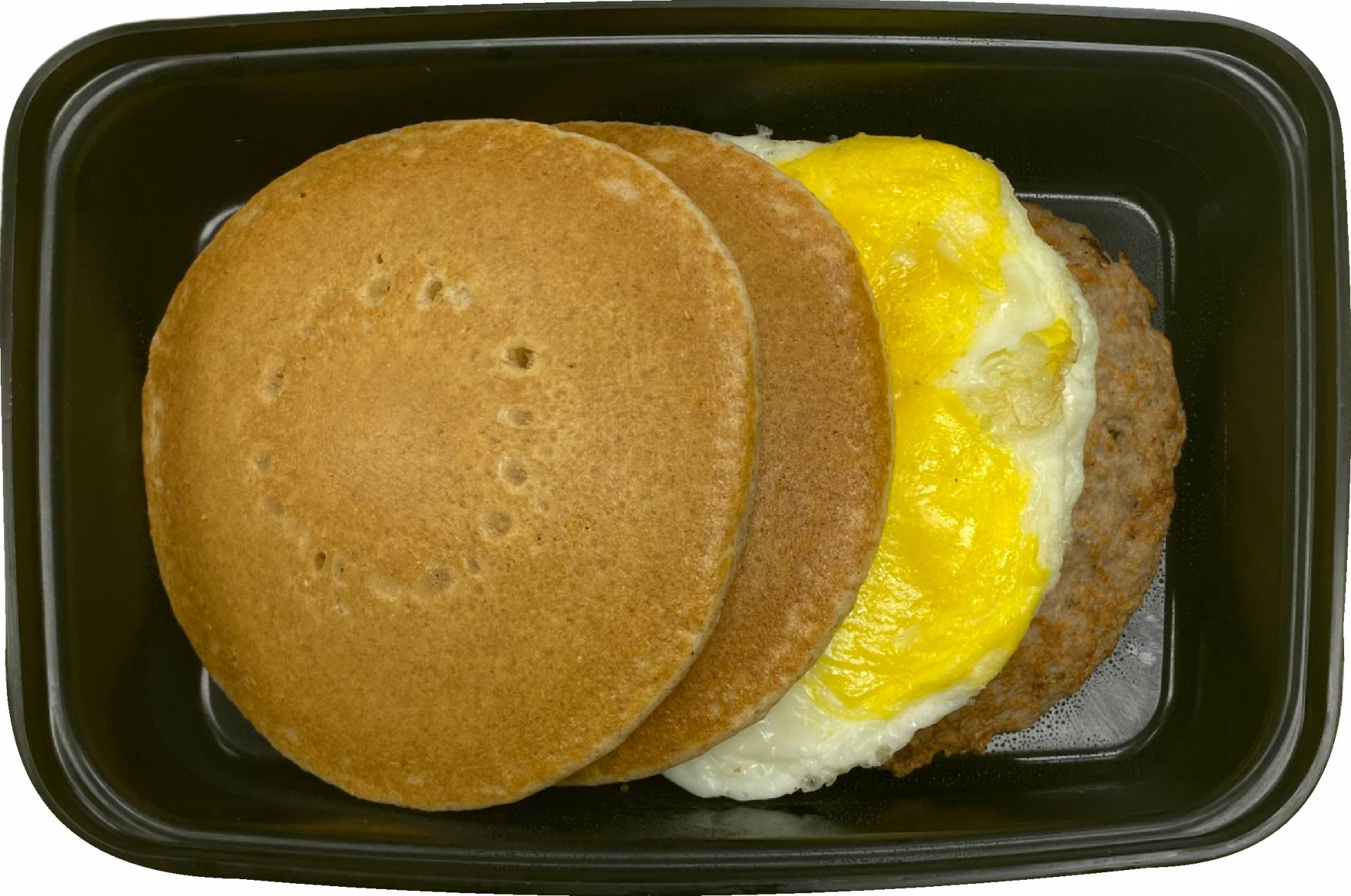 Whole wheat Pancake & Sausage