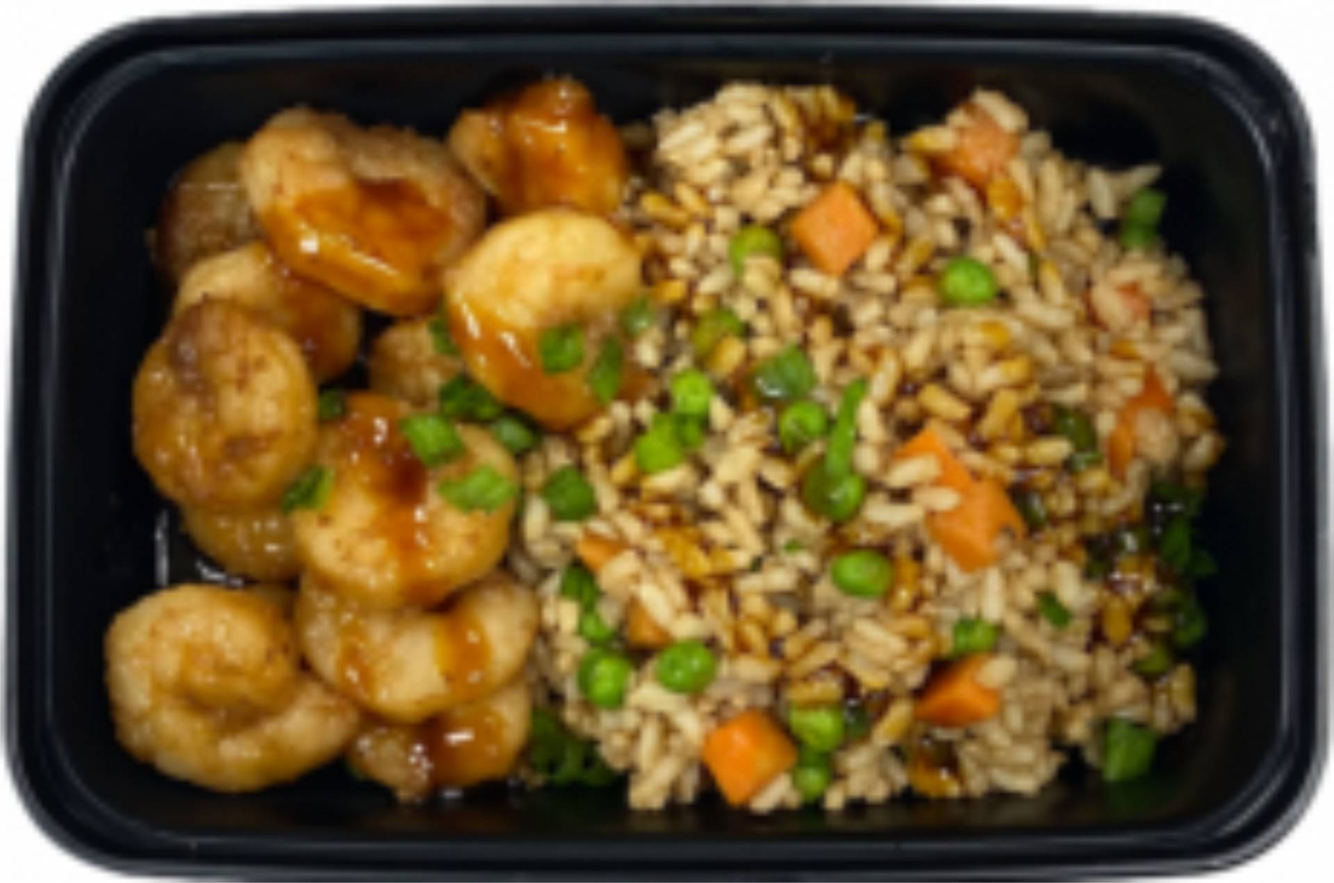Spicy Shrimp & Vegetable Fried (Brown) Rice